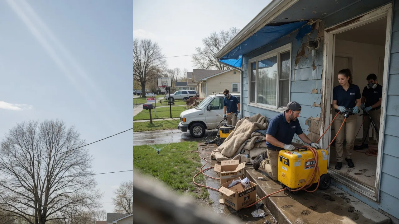 Basement Flood Cleanup in Walton, NE near me